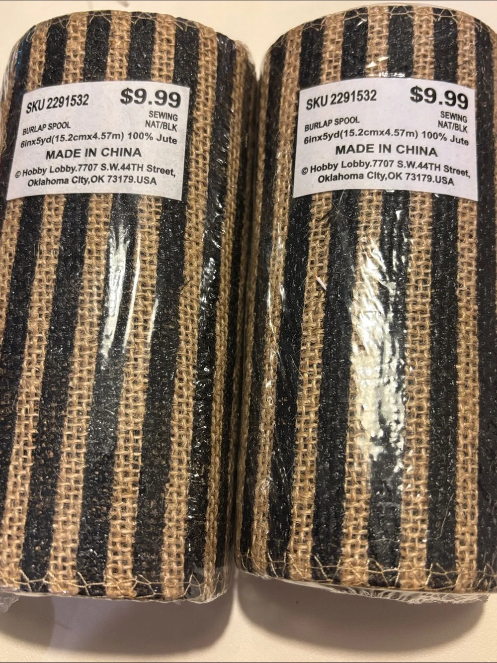 Bee Themed Ribbon & Sign Set - Yellow, Black, White